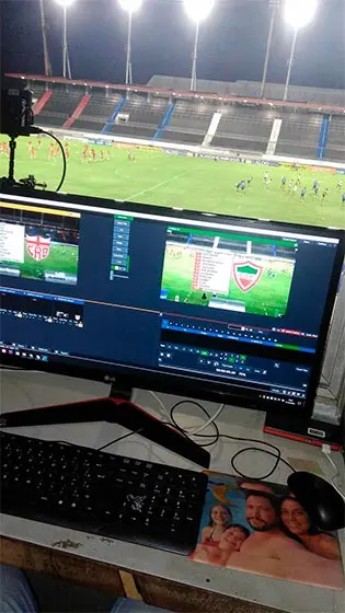 Transmissão ao vivo
