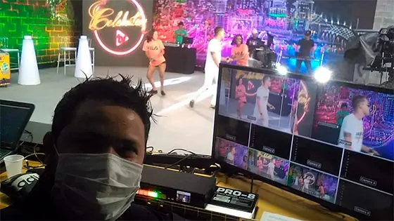 Transmissão ao vivo