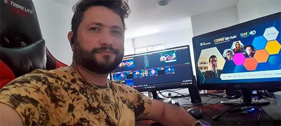 Transmissão ao vivo